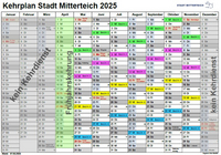 Bild: Kehrplan Mitterteich 2024