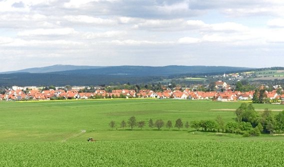 Panoramabild von Mitterteich