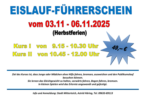 Eislauf-Führerschein