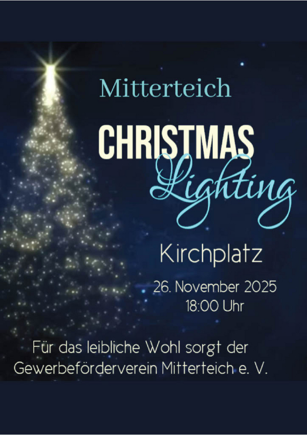 Christmas Lighting am 26. November 2025