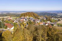 Bild: Luftaufnahme vom Herbst