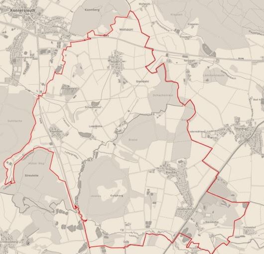 Gemeindegrenzen 1972